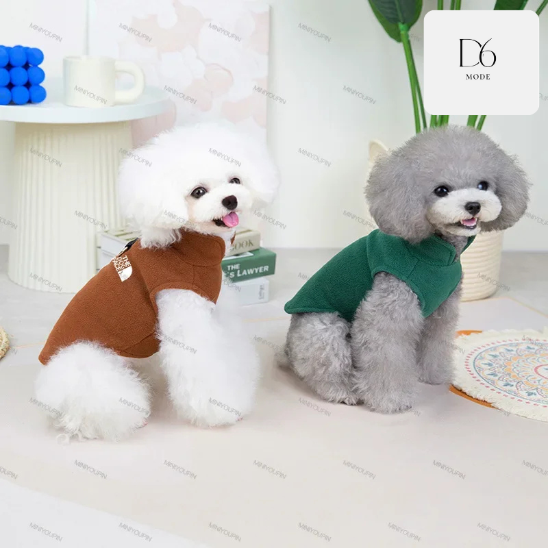 Fleece-Wintermäntel für Hunde